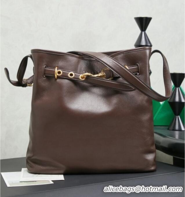 Shop Cheap Miu Miu Aventure Nappa Leather Bucket Bag 5BE101 Briar 2026