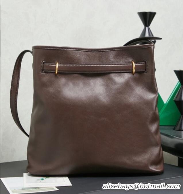 Shop Cheap Miu Miu Aventure Nappa Leather Bucket Bag 5BE101 Briar 2026