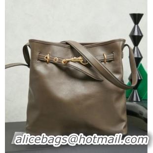 Market Sells Miu Miu Aventure Nappa Leather Bucket Bag 5BE101 Tundra 2026