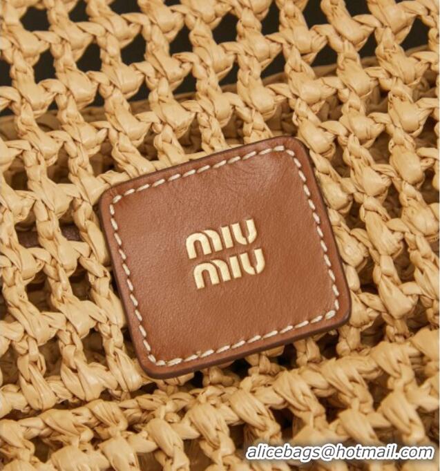 Most Popular Miu Miu Raffia Top-handle Bag 5BA315 2026