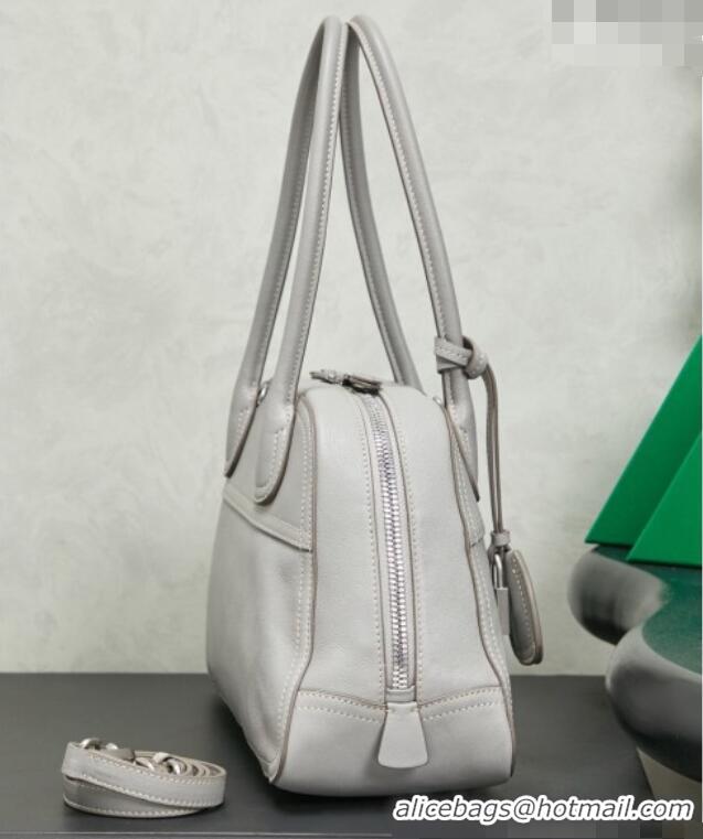 Well Crafted Miu Miu Vivant Nappa Leather Bag 5BB199 Grey 2026