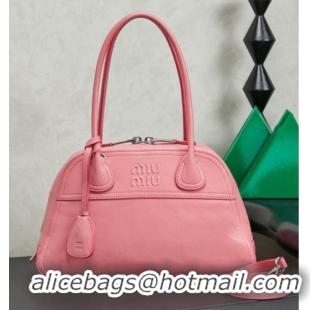 Buy New Cheap Miu Miu Vivant Nappa Leather Bag 5BB199 Pink 2026
