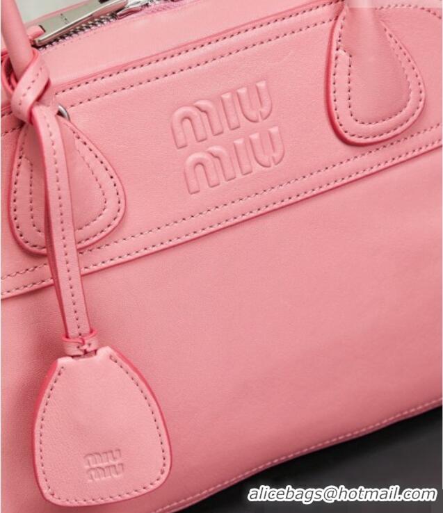 Buy New Cheap Miu Miu Vivant Nappa Leather Bag 5BB199 Pink 2026