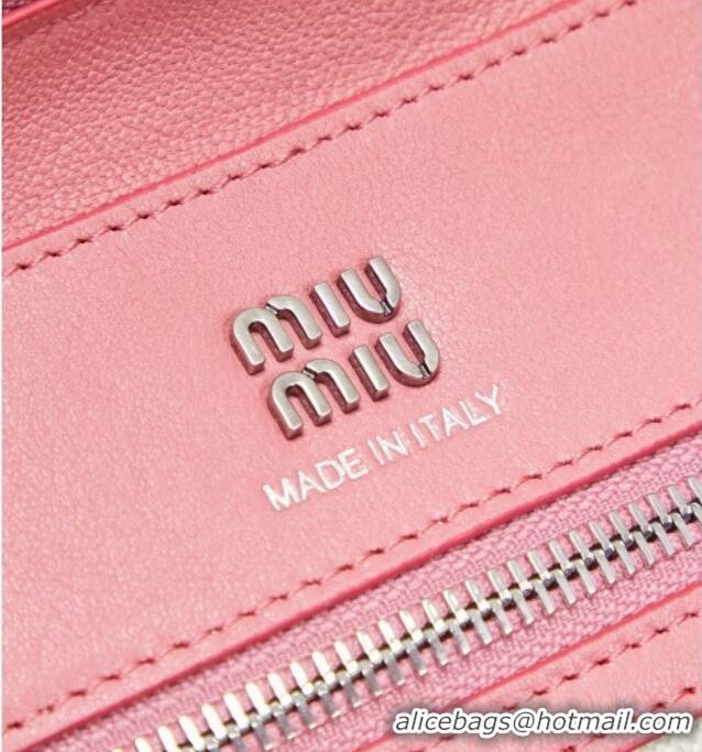 Buy New Cheap Miu Miu Vivant Nappa Leather Bag 5BB199 Pink 2026