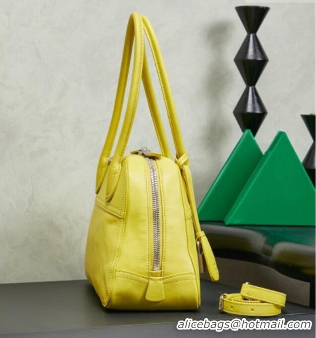 Best Grade Miu Miu Vivant Nappa Leather Bag 5BB199 Yellow 2026