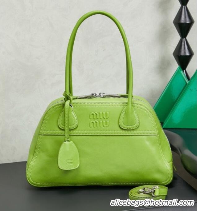 Buy New Cheap Miu Miu Vivant Nappa Leather Bag 5BB199 Green 2026
