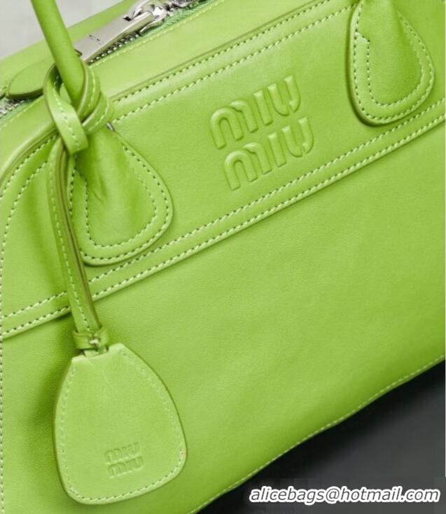 Buy New Cheap Miu Miu Vivant Nappa Leather Bag 5BB199 Green 2026