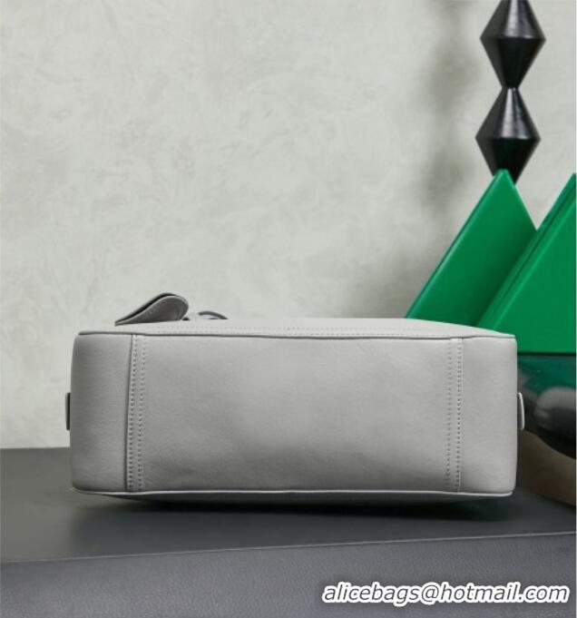 Top Grade Miu Miu Vivant Nappa Leather Bag 5BB200 Light Grey 2026