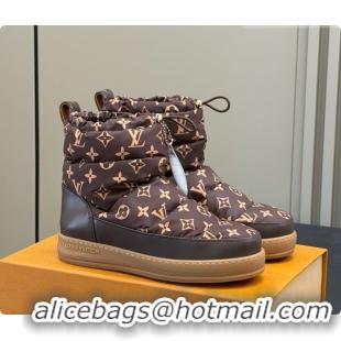 Grade Design Louis Vuitton LV Cloud Ankle Boot Sneaker 1AIVJ7 LV091748 Brown Monogram 2026