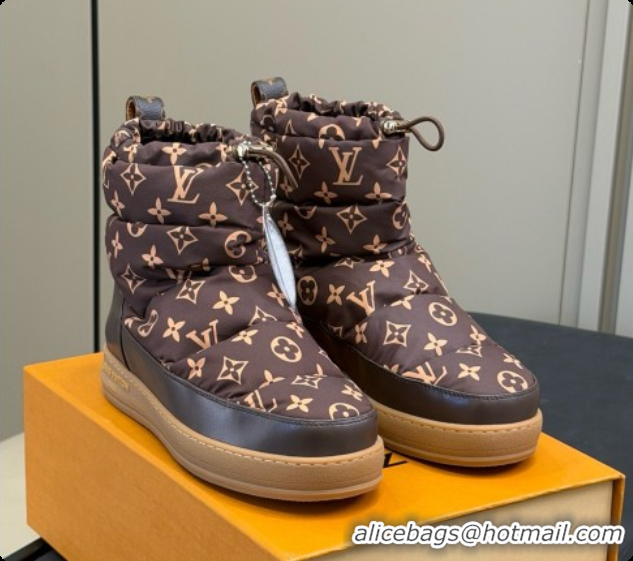 Grade Design Louis Vuitton LV Cloud Ankle Boot Sneaker 1AIVJ7 LV091748 Brown Monogram 2026