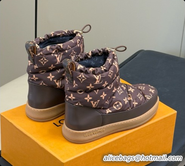 Grade Design Louis Vuitton LV Cloud Ankle Boot Sneaker 1AIVJ7 LV091748 Brown Monogram 2026