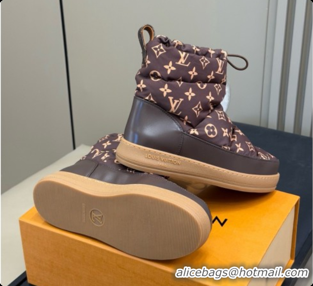 Grade Design Louis Vuitton LV Cloud Ankle Boot Sneaker 1AIVJ7 LV091748 Brown Monogram 2026