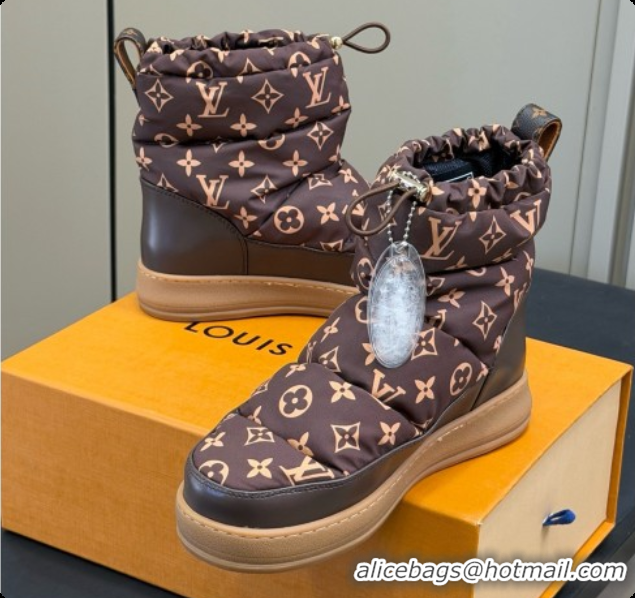 Grade Design Louis Vuitton LV Cloud Ankle Boot Sneaker 1AIVJ7 LV091748 Brown Monogram 2026