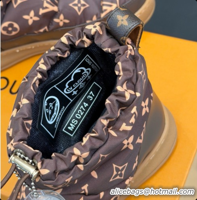 Grade Design Louis Vuitton LV Cloud Ankle Boot Sneaker 1AIVJ7 LV091748 Brown Monogram 2026
