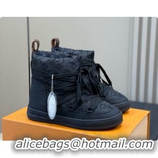 Low Price Louis Vuitton LV Cloud Lace-Up Ankle Boot Sneaker 1AIVCZ LV091751 Black 2026