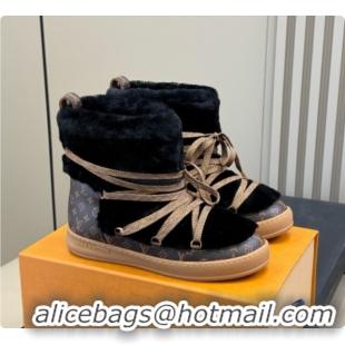New Style Louis Vuitton LV Cloud Lace-Up Ankle Boot Sneaker 1AIV15 LV091752 Black 2026