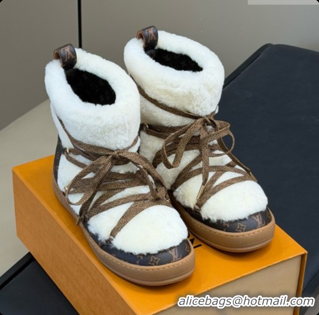 Good Quality Louis Vuitton LV Cloud Lace-Up Ankle Boot Sneaker 1AIV15 LV091753 White 2026