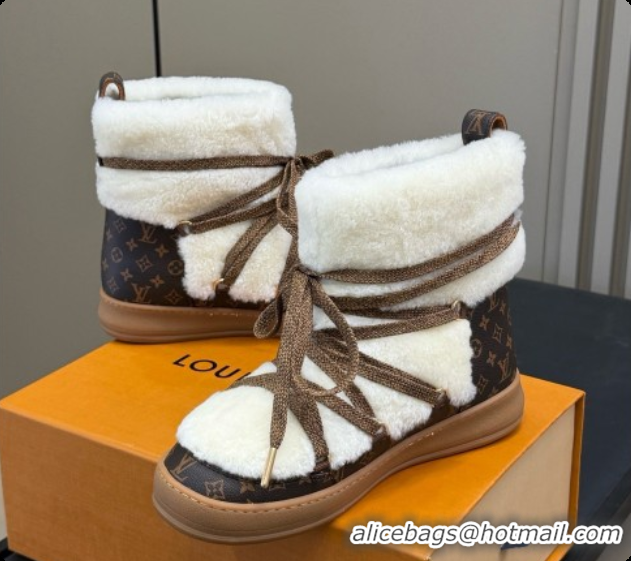Good Quality Louis Vuitton LV Cloud Lace-Up Ankle Boot Sneaker 1AIV15 LV091753 White 2026