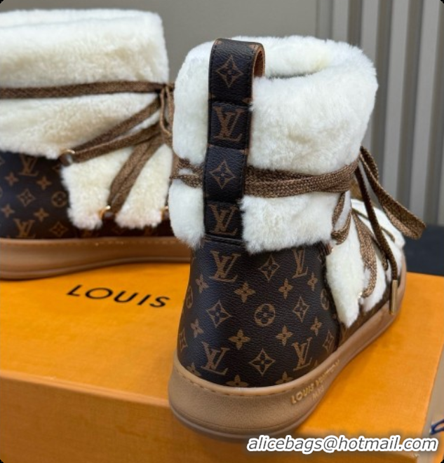 Good Quality Louis Vuitton LV Cloud Lace-Up Ankle Boot Sneaker 1AIV15 LV091753 White 2026