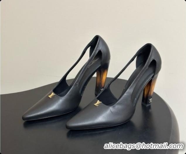 Best Price Louis Vuitton Luna Pump in Calfskin LV091754 Black 2026