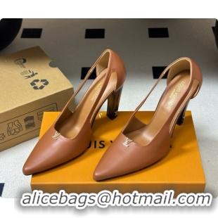 Classic Hot Louis Vuitton Luna Pump in Calfskin LV091755 Brown 2026