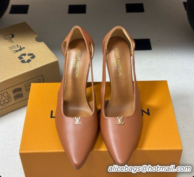 Classic Hot Louis Vuitton Luna Pump in Calfskin LV091755 Brown 2026