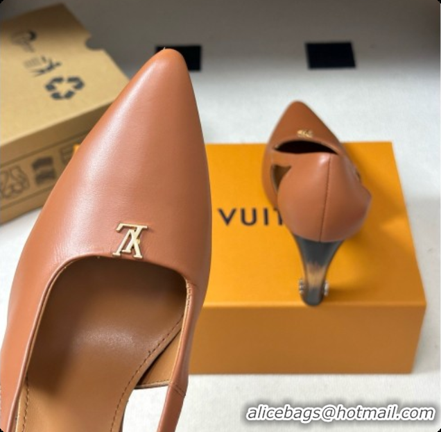 Classic Hot Louis Vuitton Luna Pump in Calfskin LV091755 Brown 2026
