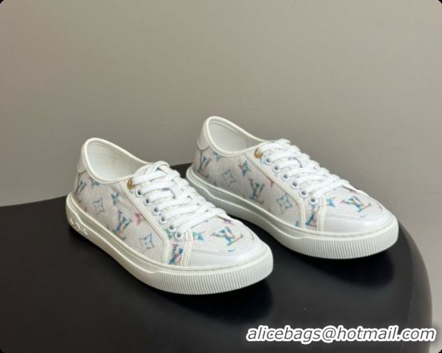 Purchase Louis Vuitton Frontrow Sneaker LV091756 White Canvas 2026