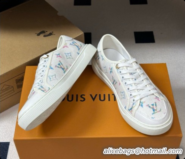 Purchase Louis Vuitton Frontrow Sneaker LV091756 White Canvas 2026