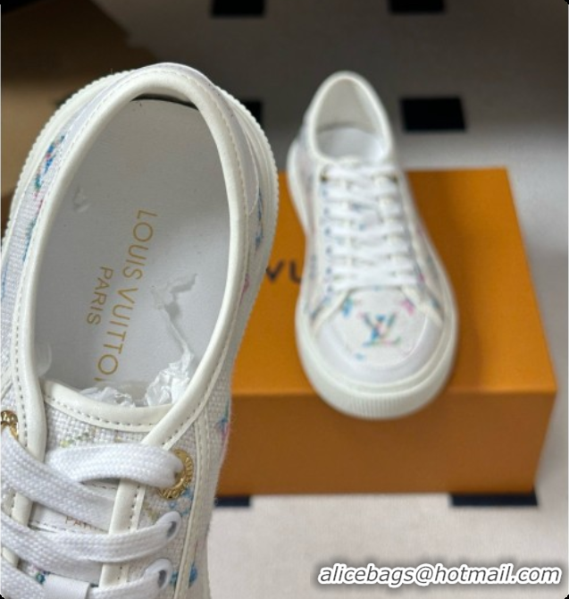 Purchase Louis Vuitton Frontrow Sneaker LV091756 White Canvas 2026