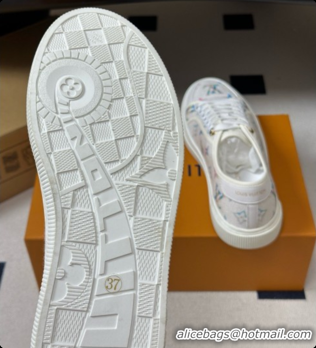 Purchase Louis Vuitton Frontrow Sneaker LV091756 White Canvas 2026