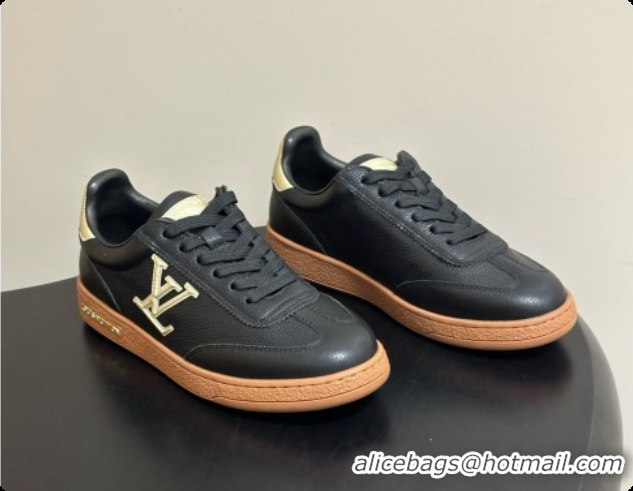 Popular Style Louis Vuitton Frontrow Sneaker in Black Calfskin LV091759 2026