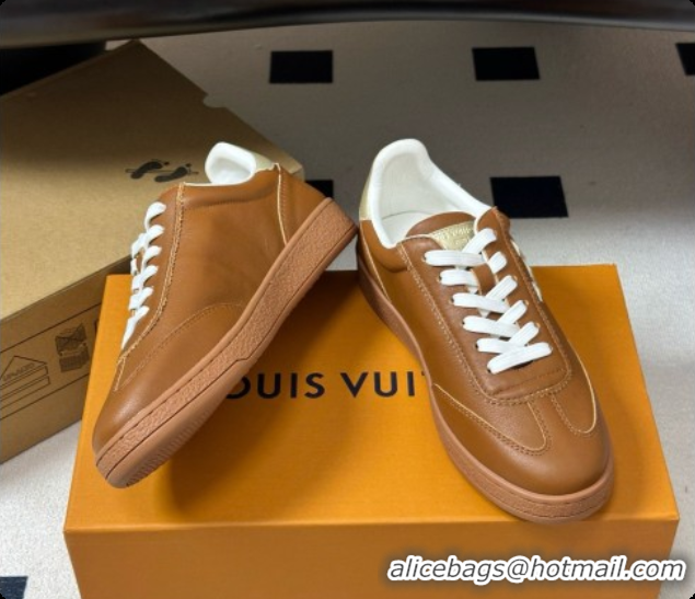 Good Quality Louis Vuitton Frontrow Sneaker in Brown Calfskin LV091760 2026