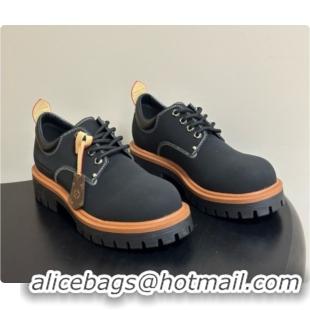 Unique Style Louis Vuitton LV Remix Derby in Black Plain Calf Leather 1AIWZ1 2026