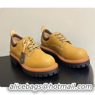 Grade Quality Louis Vuitton LV Remix Derby in Brown Plain Calf Leather 1AIWZ1 2026