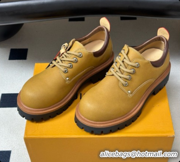 Grade Quality Louis Vuitton LV Remix Derby in Brown Plain Calf Leather 1AIWZ1 2026