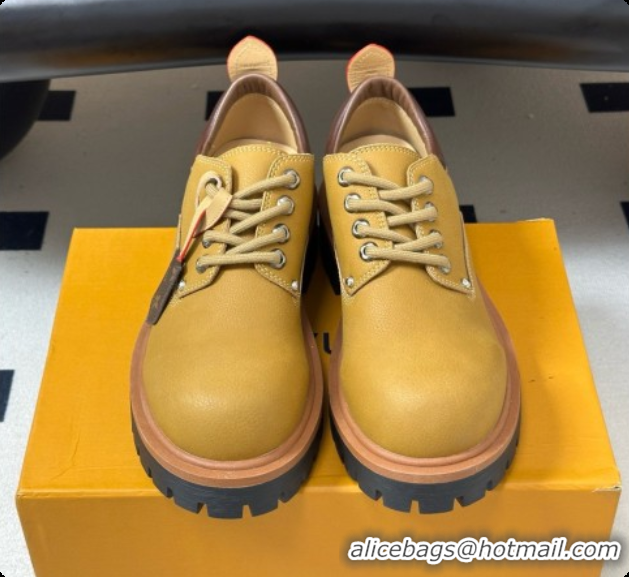Grade Quality Louis Vuitton LV Remix Derby in Brown Plain Calf Leather 1AIWZ1 2026