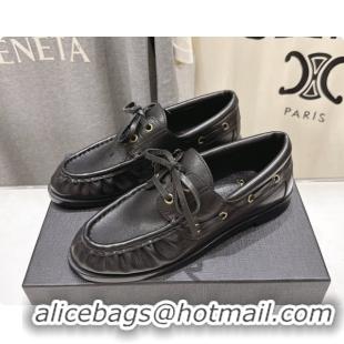 Good Product Saint Laurent Calfskin Loafers Y091924 Black 2026