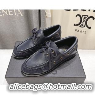 Luxury Cheap Saint Laurent Suede Loafers Y091925 Navy Blue 2026