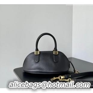 Buy Cheap Balenciaga Bolero Bowling Bag Mini in Black Smooth calfskin leather/aged-gold hardware 71245 2026