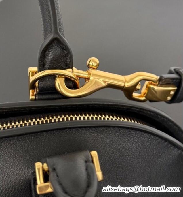 Buy Cheap Balenciaga Bolero Bowling Bag Mini in Black Smooth calfskin leather/aged-gold hardware 71245 2026