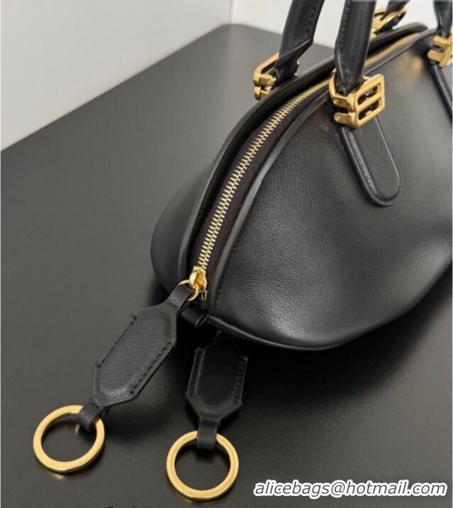 Buy Cheap Balenciaga Bolero Bowling Bag Mini in Black Smooth calfskin leather/aged-gold hardware 71245 2026