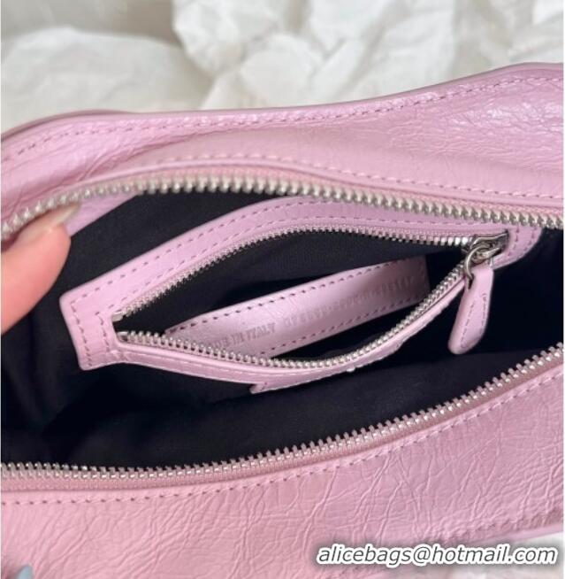 New Design Balenciaga Neo Cagole XS Lambskin Top Handle Bag 700940 Dried Rose 2026