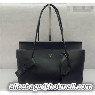 Good Taste Balenciaga Carrie Carry All Bag in Black calfskin leather/aged-gold hardware 403040 Black 2026