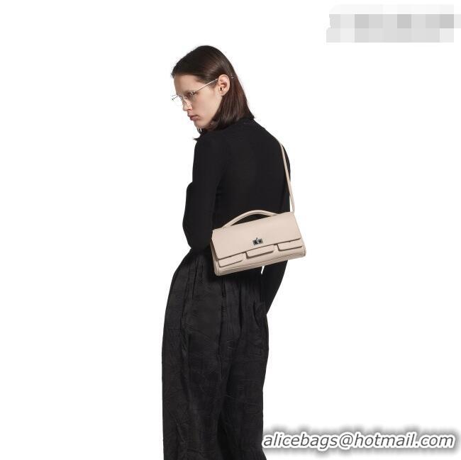 Top Grade Balenciaga Bel Air Clutch Bag in Lambskin Leather 843943 Beige 2026