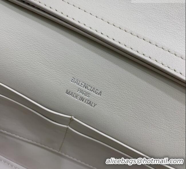 Top Grade Balenciaga Bel Air Clutch Bag in Lambskin Leather 843943 Beige 2026