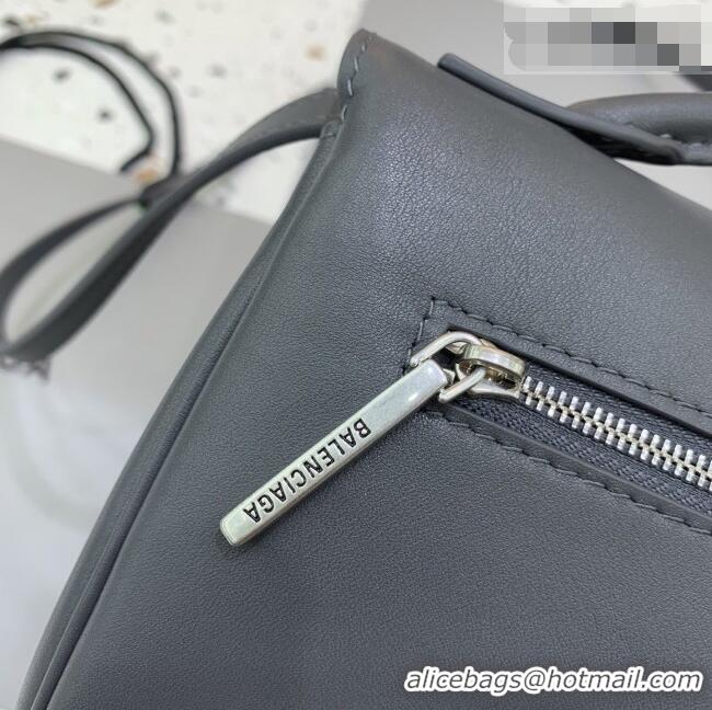 Reasonable Price Balenciaga Bel Air Clutch Bag in Lambskin Leather 843943 Grey 2026