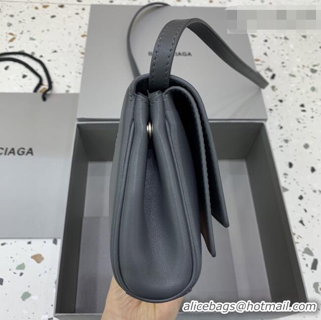 Reasonable Price Balenciaga Bel Air Clutch Bag in Lambskin Leather 843943 Grey 2026