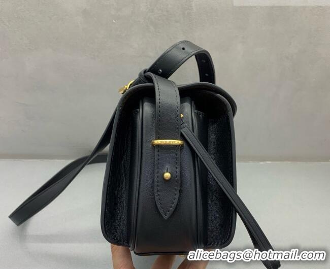 Cheapest Balenciaga Medium Le 7 Shoulder Bag in Smooth Leather 90826 Black 2026