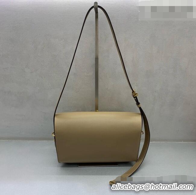 New Fashion Balenciaga Medium Le 7 Shoulder Bag in Smooth Leather 90826 Beige 2026